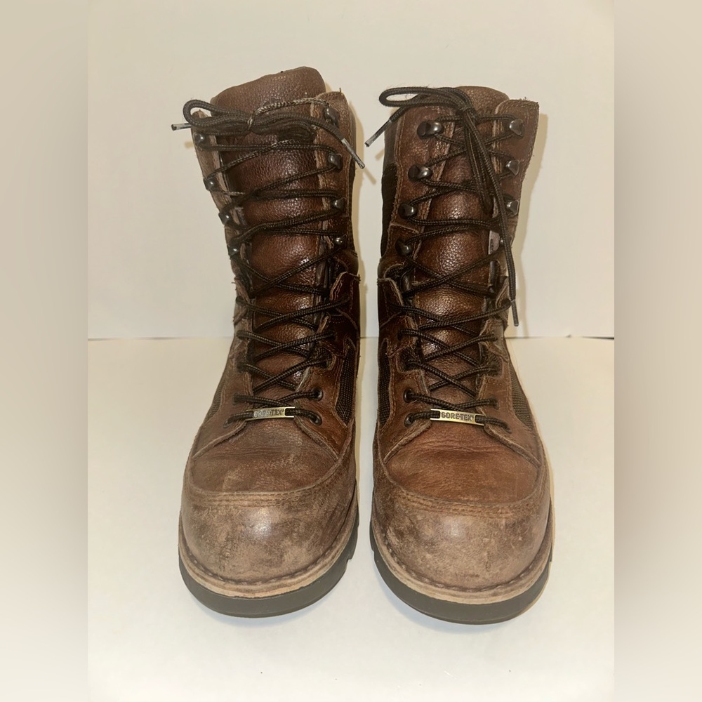 Danner 8" Frontier GTX Leather Boots 400GM Mens Size 8.5D Brown 42511 Thinsulate